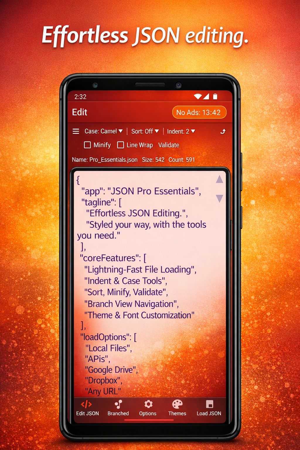 JSON Pro Essentials Screenshot